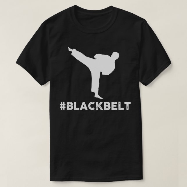 Mens blackbelt Black Belt  T-Shirt (Design Front)