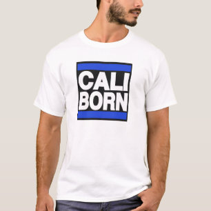 Men's Blue Cali Born T-shirt