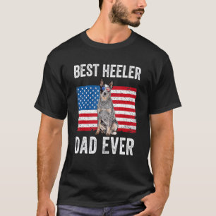 Mens Blue Heeler Dad Australian Cattle Dog  Americ T-Shirt