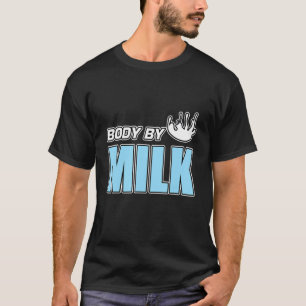 Mens Body By Milk   Strawberry Chocolate Shake Mat T-Shirt