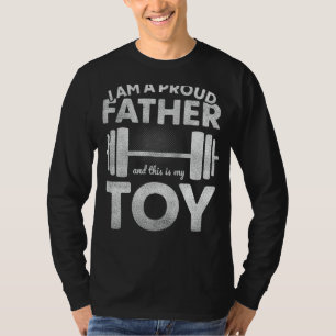 Mens Bodybuilding Father Weights Strength Sports D T-Shirt