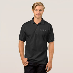 Men's Bompton Folding Bike Black Polo Tshirt