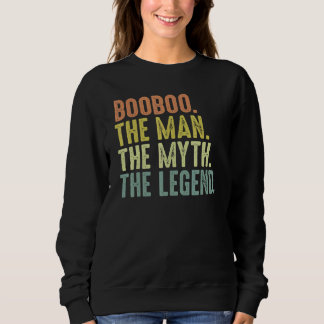 Mens Booboo  Men  Fathers Day Booboo Myth Legend Sweatshirt