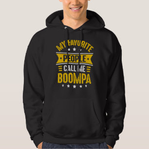 Mens Boompa For Men My Favourite People Call Me B Hoodie