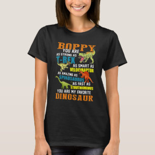 Mens Boppysaurus T Rex Dinosaur Boppy Saurus Famil T-Shirt