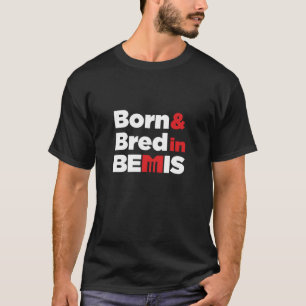 Men's "Born & Bred In Bemis" Dark T-shirt