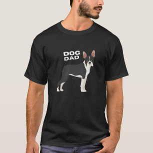 Mens Boston Terrier Dog Dad Man T-Shirt