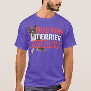 Mens Boston Terrier Grandpa Dog Owner Boston Terr T-Shirt