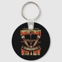 Mens Bowhunter Never Underestimate an Old Man with
