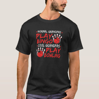 Mens Bowling Grandpa T-Shirt