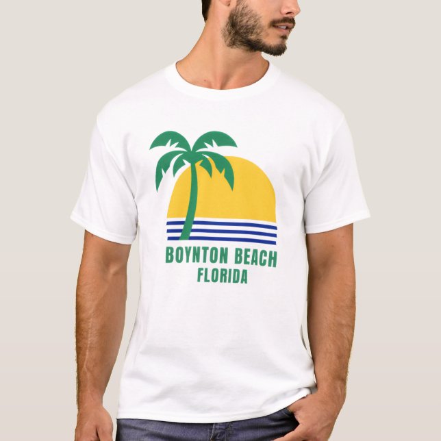 Men's Boynton Beach Florida T-Shirt (Front)