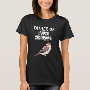 Mens Boys Bird Dad Fathers Day Father Of House Spa T-Shirt