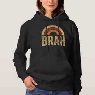 Mens Brah Surfer Vibes Surfing Dad Retro Vintage R Hoodie