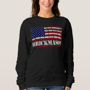 Mens Brick Mason Bricklayer Masonry Construction U Sweatshirt