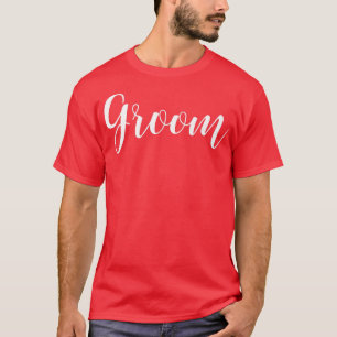 Mens Bride And Groom s  T-Shirt