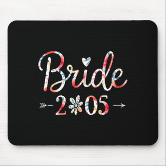 Mens bride est 2025 married wedding bridal party mouse pad