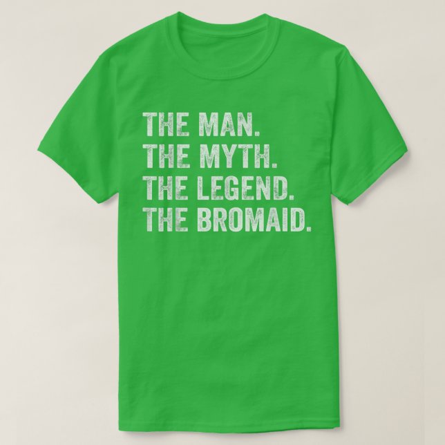 Mens Brother of The Brides Man of Honour Wedding B T-Shirt (Design Front)