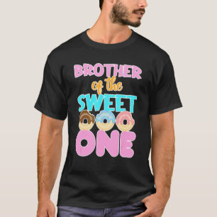 Mens Brother Of The Sweet One First Birthday Donu T-Shirt