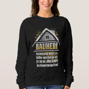 Mens Builder Builder Topping Party House Building Sweatshirt