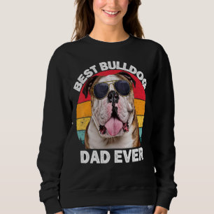 Mens Bulldog Dad   English Bulldog Dog   Owner For Sweatshirt