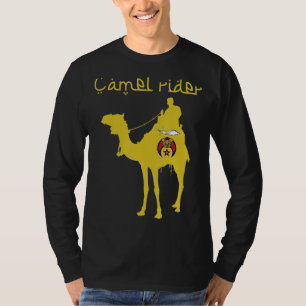 Mens Camel Rider Shriner Mason Emblem Masonic Fath T-Shirt