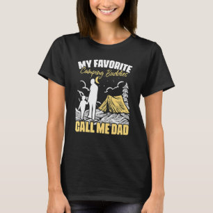 Mens Camping Buddies Call Me Dad Travel Hiking Cam T-Shirt
