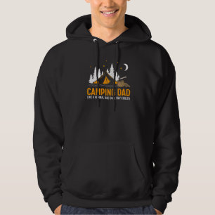 Mens Camping Dad Like A Normal Dad Only Way Cooler Hoodie