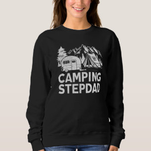 Mens Camping Stepdad Outdoors Mountain Camping Fa Sweatshirt