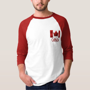 Men's Canada Baseball Shirts Personalised Souvenir