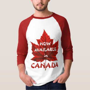 Men's Canada T-Shirt Funny Canada Ringer T-shirt