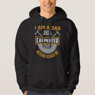 Mens Carpenter Dad Funny Father Carpenter Hoodie