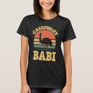 Mens Cassowary Babi Cute Cassowary Party Albanian T-Shirt