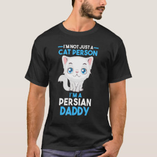Mens Cat Owner Persian Daddy T-Shirt