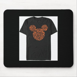Mens Characters Mouse Ears Halloween Icons  Mouse Pad