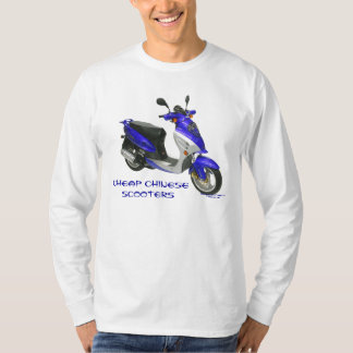 Men's Cheap Chinese Scooter Long Sleeve Shirt