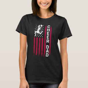 Mens Cheer Dad Cheerleading Dad Cheerleader Dad T-Shirt