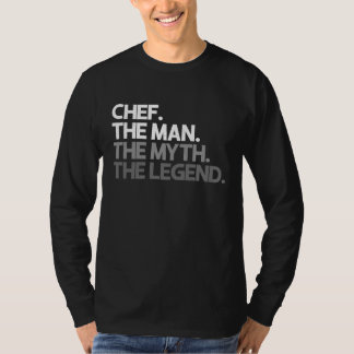 Mens Chef The Man Myth Legend T-Shirt