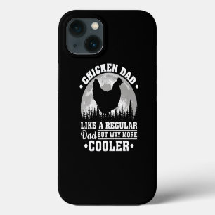 Mens Chicken Dad Like A Regular Dad Funny Chicken iPhone 13 Case