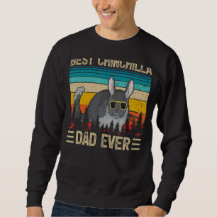 Mens Chinchilla Vintage Best Chinchilla Dad Ever F Sweatshirt
