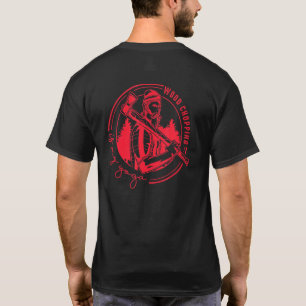 Mens Chopping Wood Is My Yoga For Men Lumberjacks T-Shirt