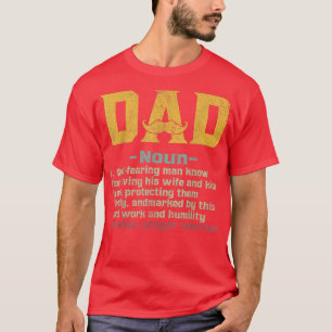 Mens Christian Dad Definition Father's Day 2022 Pr T-Shirt