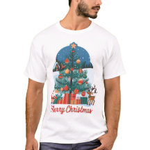 Men's Christmas Basic T-Shirt: Stylish New Model