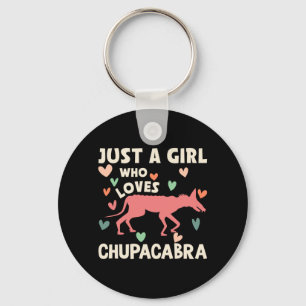 Mens Chupacabras I Chupacabra Picture Performance Key Ring