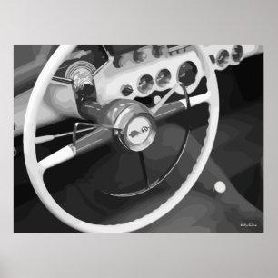 Men's Classic Car Car Poster