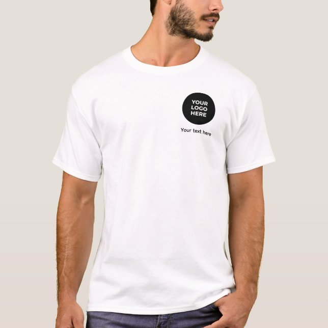 Men's Classic T-Shirt with Your Logo/Text (Front)