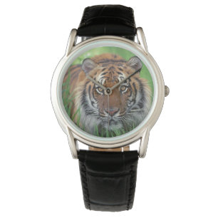 Mens Classic Watch/Wildlife Tiger Watch