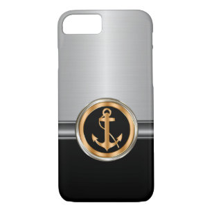 Men's Classy Boat Anchor iPhone 8/7 Case