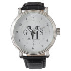 Men's Classy Personalised Monogram Watch