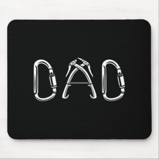 Mens Climbing Dad Outdoor Hiking Mountaineering Mo Mouse Pad