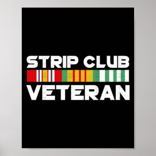 Mens Club Veteran Shirt Performance Poster